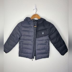 Spyder Kids Puffer Jacket - Dark Gray